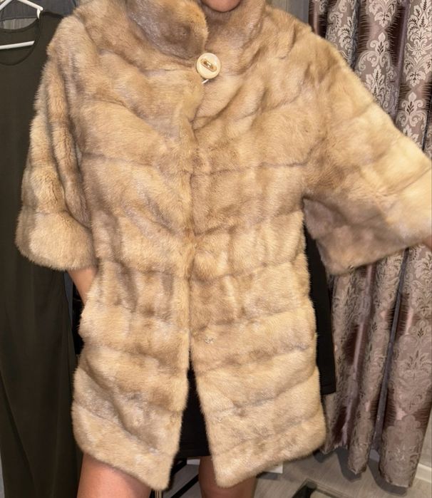 Продум шубу. Норка