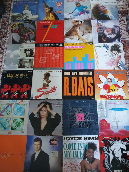 Discuri vinil maxi single Bad Boys Blue Sandra,Pet Schop Boys Michael Jackson C.C Catch Madona Erasure Europe Alphaville etc.