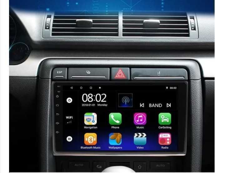 1-8GB Navigatie Audi A4 B6 B7 A3 8P Seat Exeo - Bluetooth CARPLAY WIFI