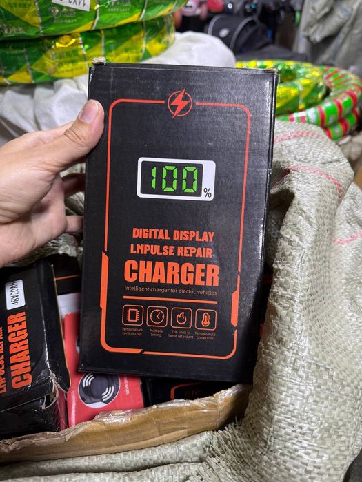 Новая зарядка для электроскутера. 48V 20A