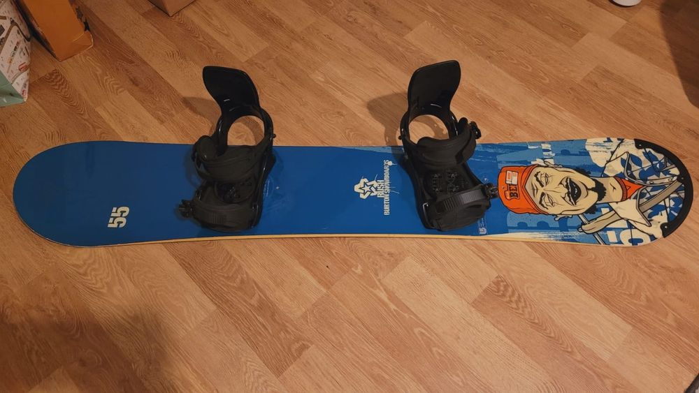 Placa snowboard Burton 155 cu legaturi F2  și boots Burton 42