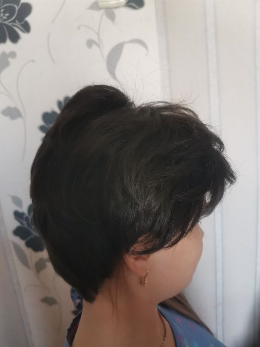 Парик, шатен, короткий