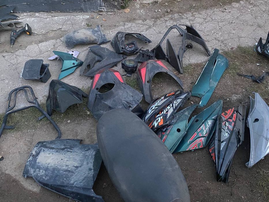 Запчасти мопеда самурай