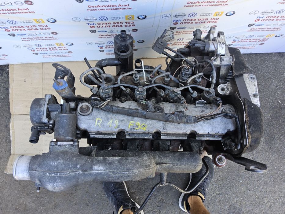 Motor Renault Trafic 1.9 F9Q Opel Vivaro 1.9 f9q Nissan Primastar injectoare