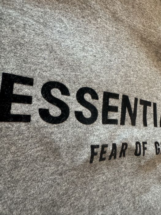 Fear of God "Essentials" Dark Grey Hoodie