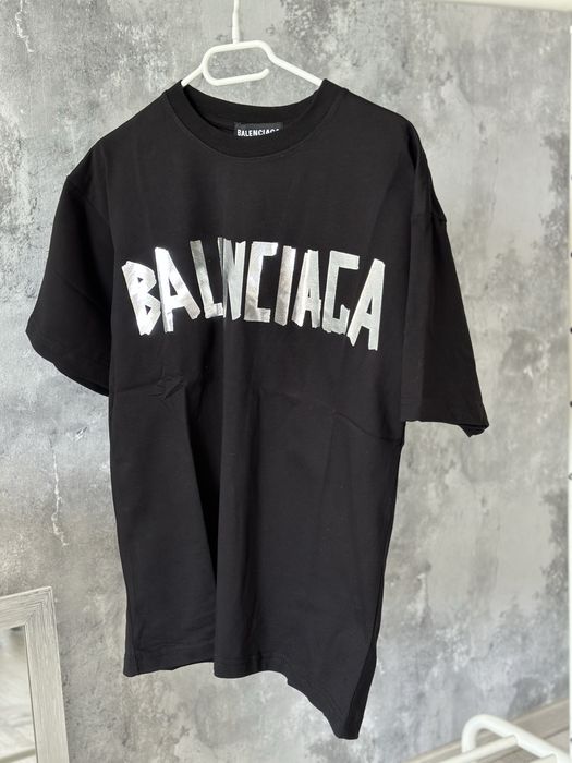 Tricou Balenciaga OFF white palm angels