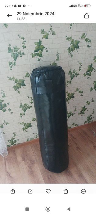 Vand sac de box cu masnusi si fase