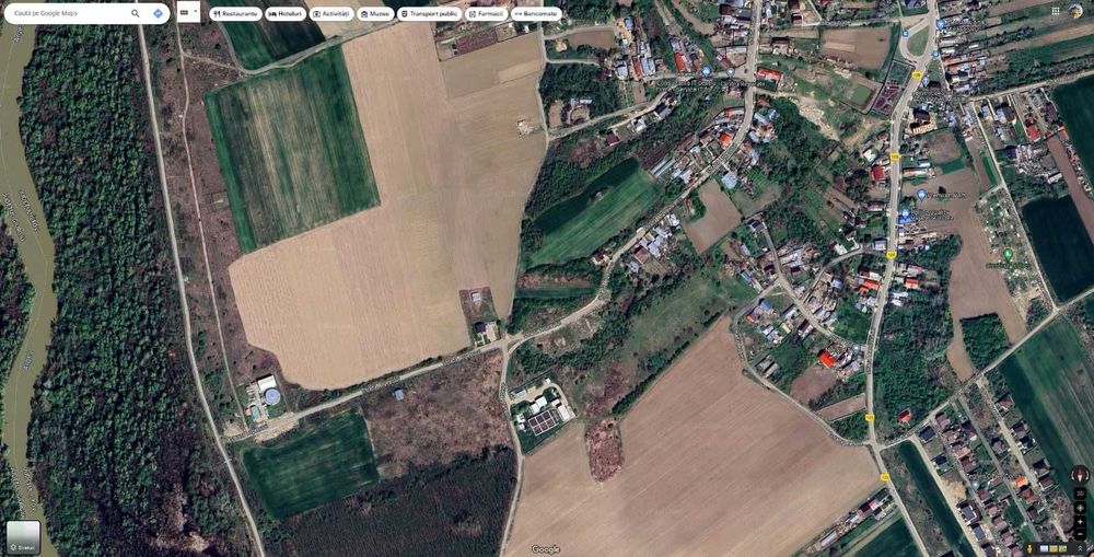 Vand teren intravilan sat Teghes,com.Domnesti,Ilfov