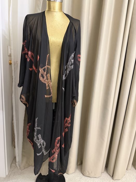 YSL yves saint laurent Дълго лятно наметало ,парео,Туника