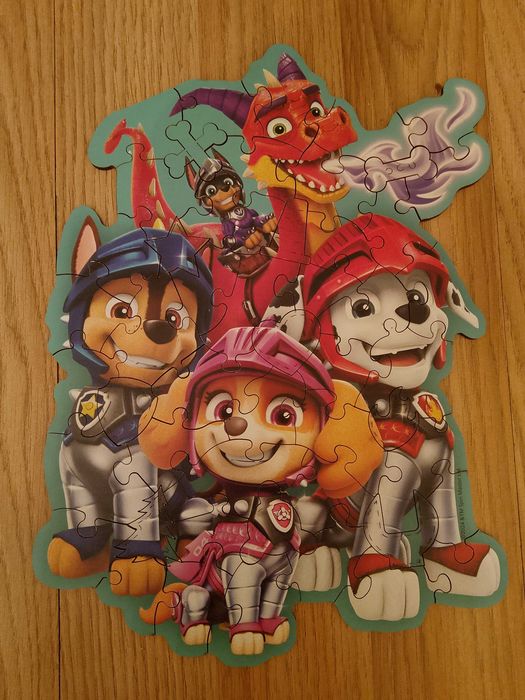 Дървени пъзели Trefl 50 части Пес Патрул / Paw Patrol Wood Craft