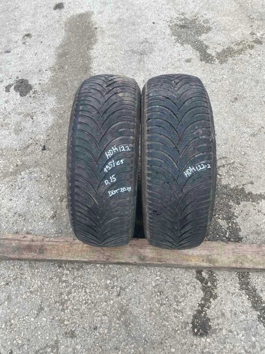 2 броя Зимни гуми Kleber 195/65 R15 Dot 2019 ном 122