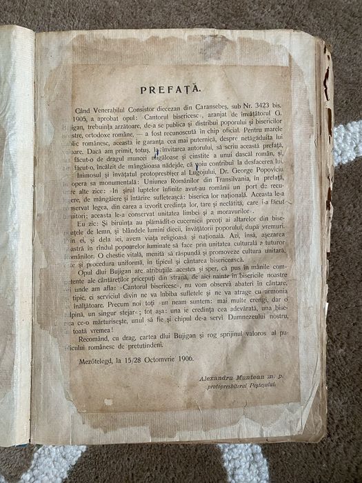 Cantorul bisericesc 1905