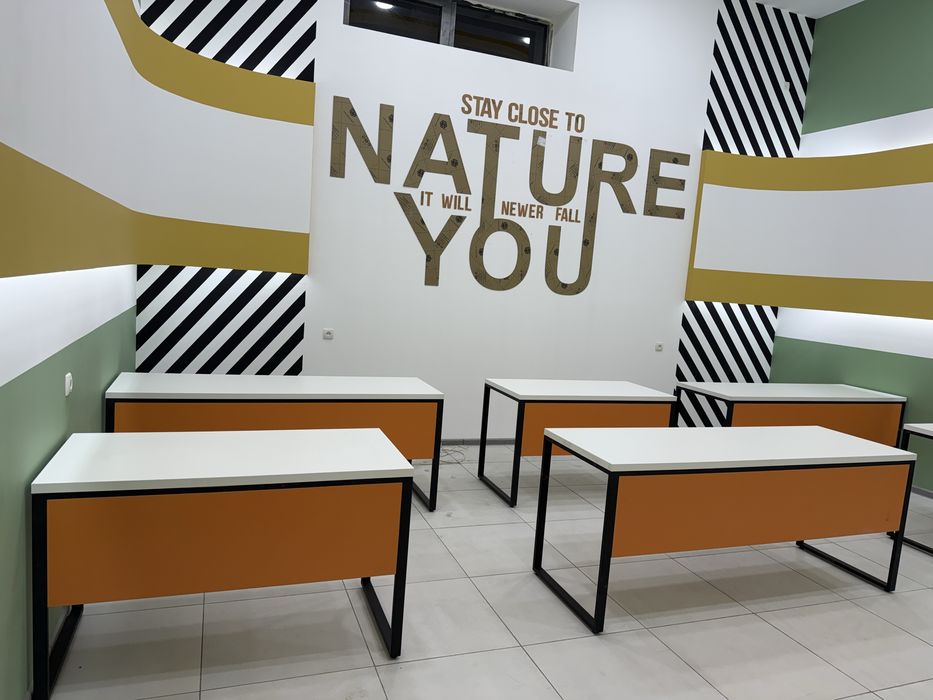 Лофт стол/укув марказ учун стол/парта/компьютерный стол/дарс столи