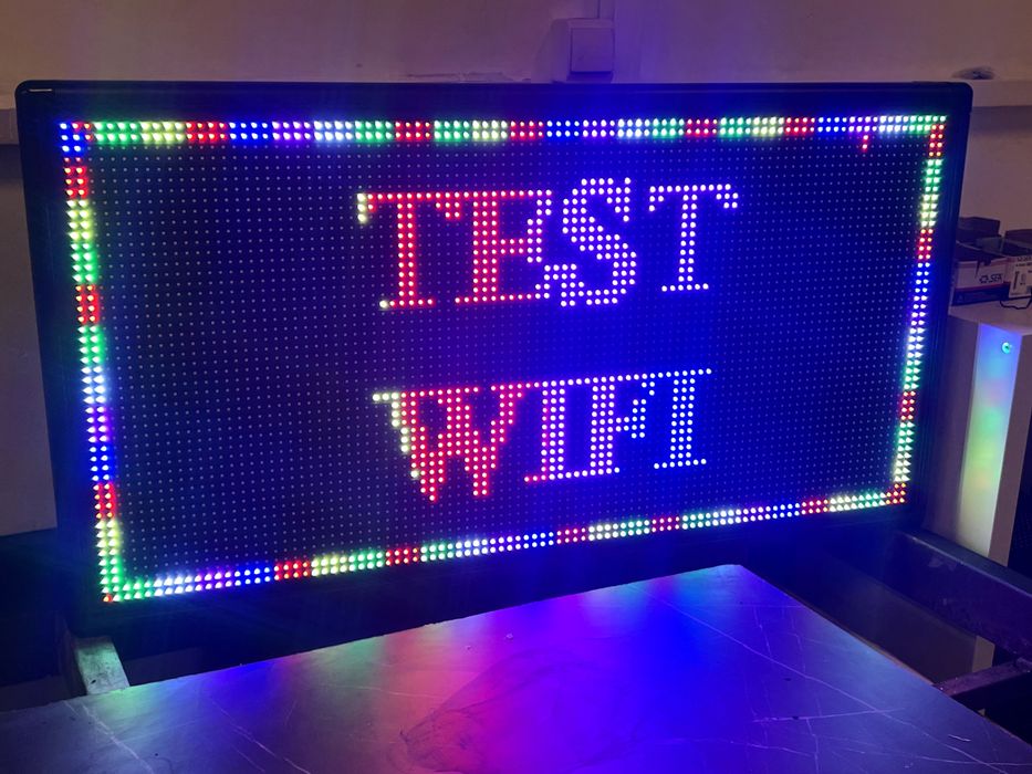 Reclama Led Color Exterior WIFI Programabila – 100x55cm