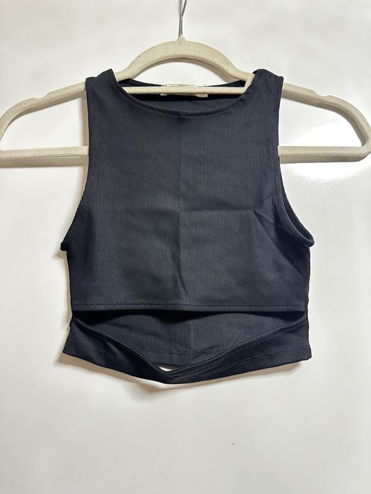 Черен потник PullandBear, размер ХС