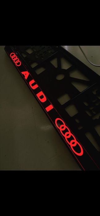 Лед подномерники рамка