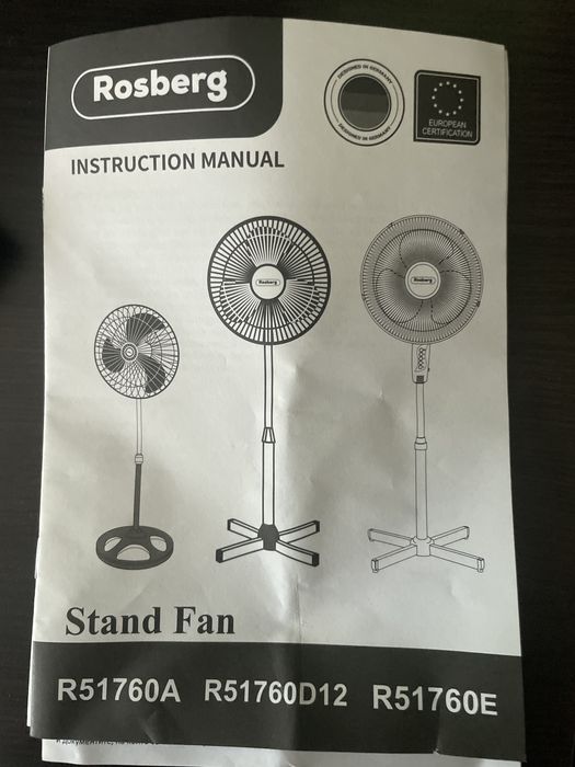 Чисто нови тристепенни вентилатори на rosebeg със гаранция 2 години