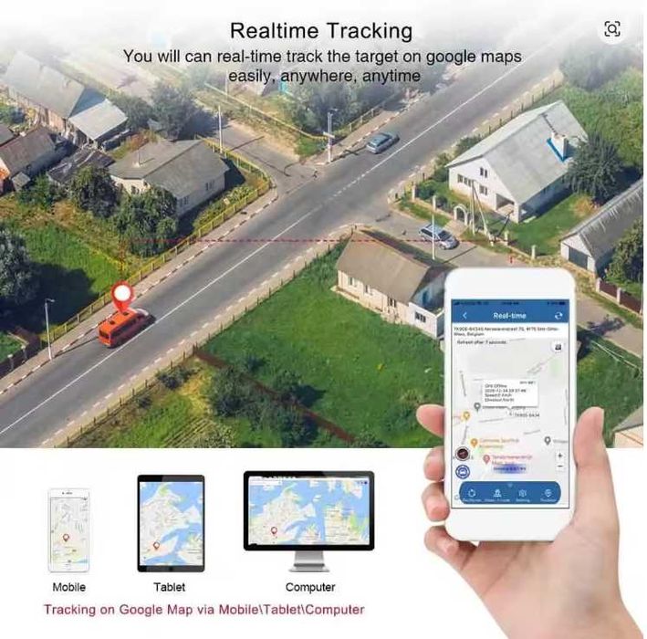 GPS Tracker Auto TKSTAR TK905 4G – Magnet Puternic, Waterproof, Urmărire Real-Time + Alarmă Anti-Furt