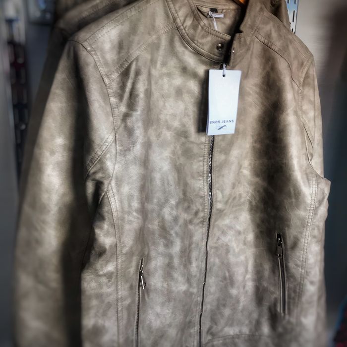 Мъжко яке от еко кожа