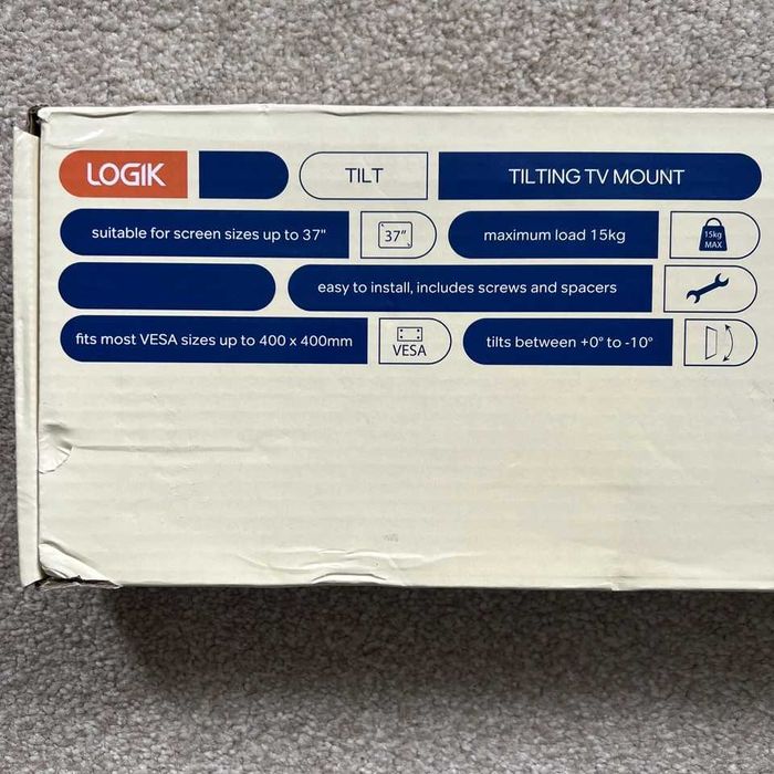 ТВ стойка LOGIK LTM13 26" - 37" Tilt TV Bracket Max Load 15kg