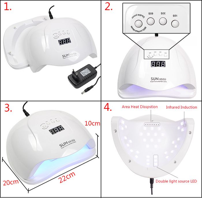 Комплект за маникюр проф.(сет за маникюр)( електрическа пила,ел.лампа)