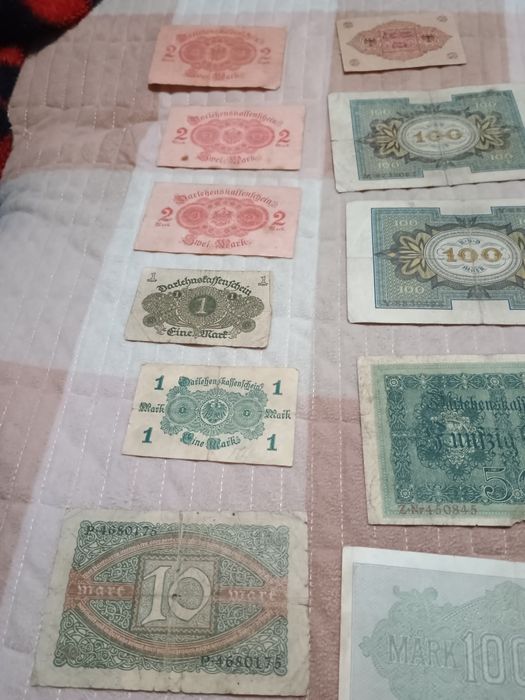 LOT Bancnote VECHI Nemțești