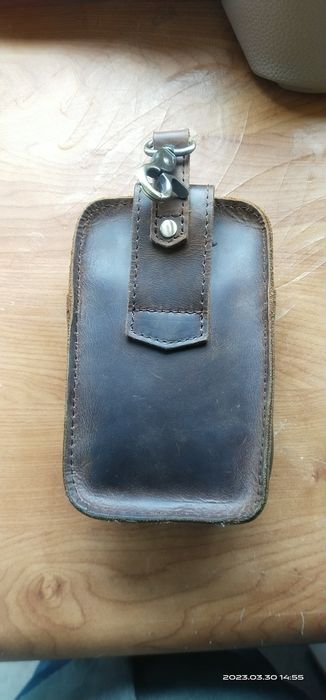 Сумка подвесная кожаная