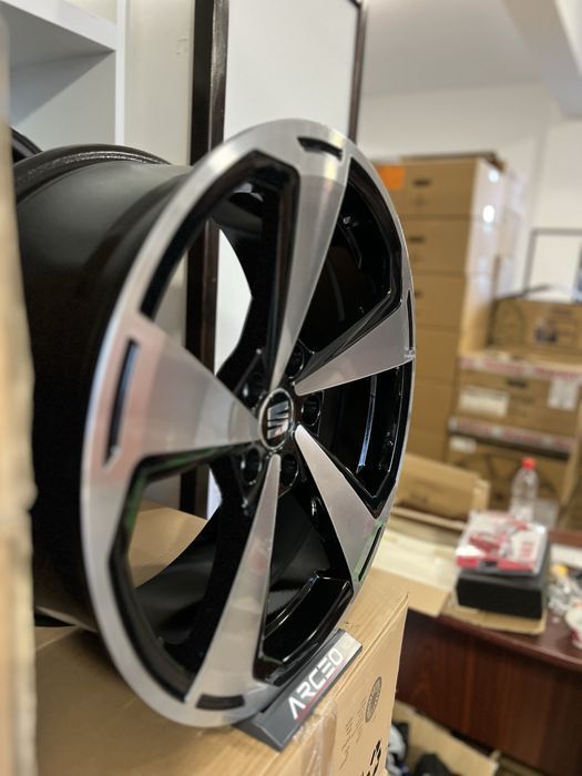 Jante R18 5x112 Noi VW Golf 5 6 7 8 Passat B6 B7 B8 Tiguan Touran Arteon Jetta T-Roc ID3 ID4 Skoda Octavia Superb Kodiaq Seat Leon Ateca Cupra