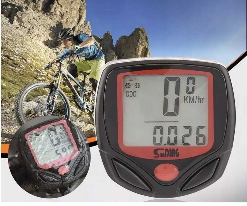 Дигитален километраж за велосипед с Часовник