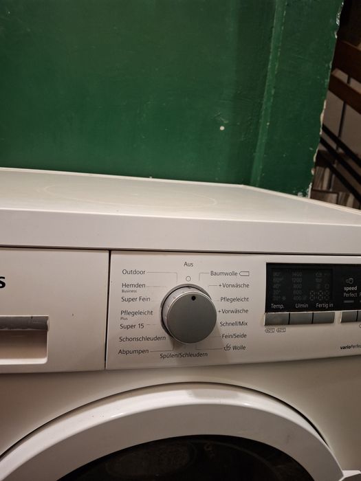 Пералня  СИМЕНС iQ 500 за части,работеща