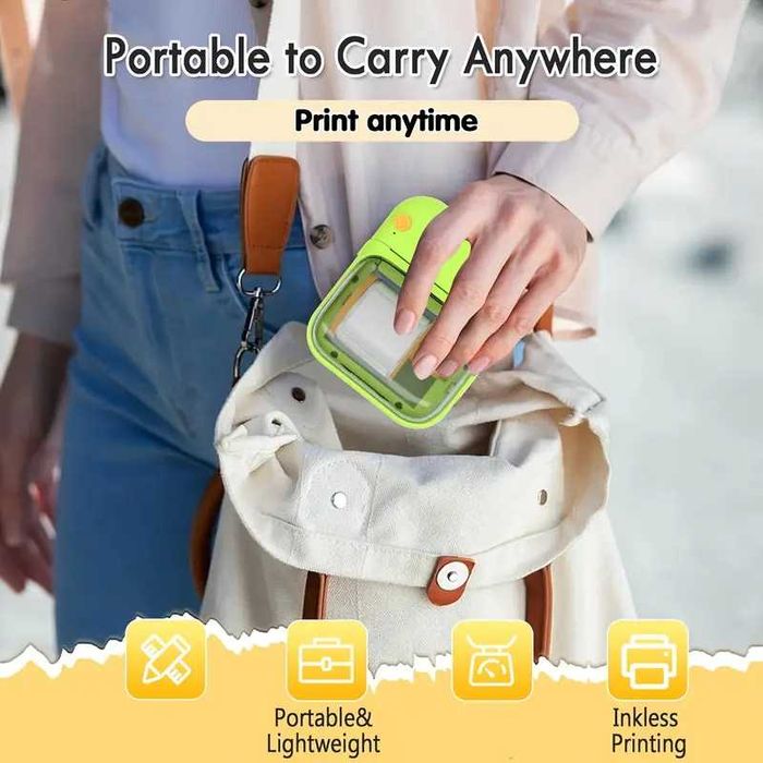 Преносим Bluetooth Термален Принтер за етикети Термопринтер за стикери