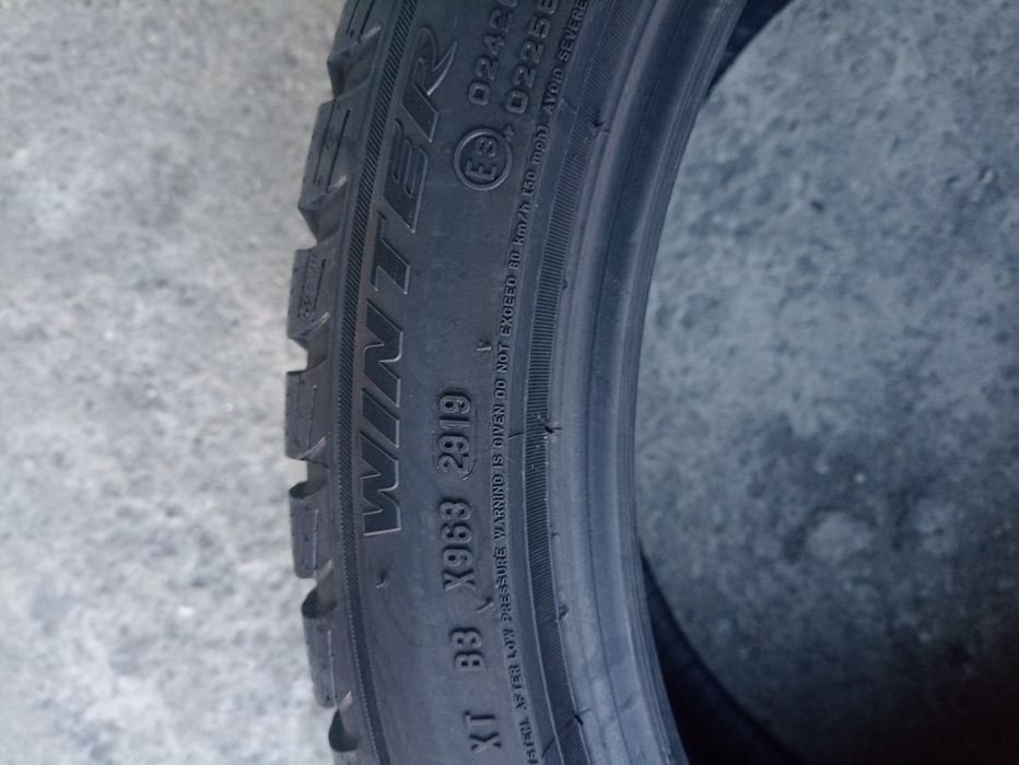 4 anvelope RunFlat de iarna Pirelli 2x245/40 R19 2x275/35 R19
