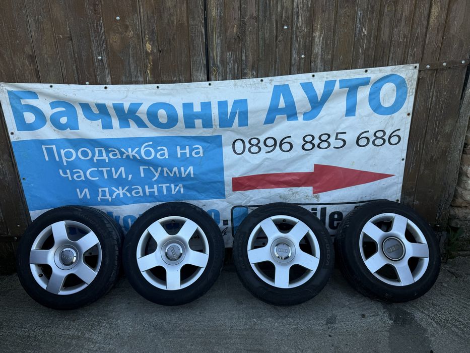 16 5х112 джанти с някакви гуми