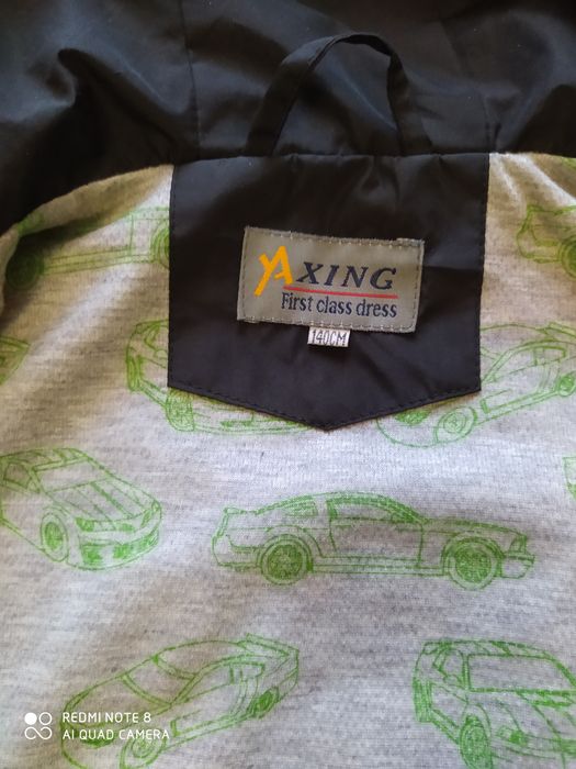 Куртка ветровка для мальчика рост 140