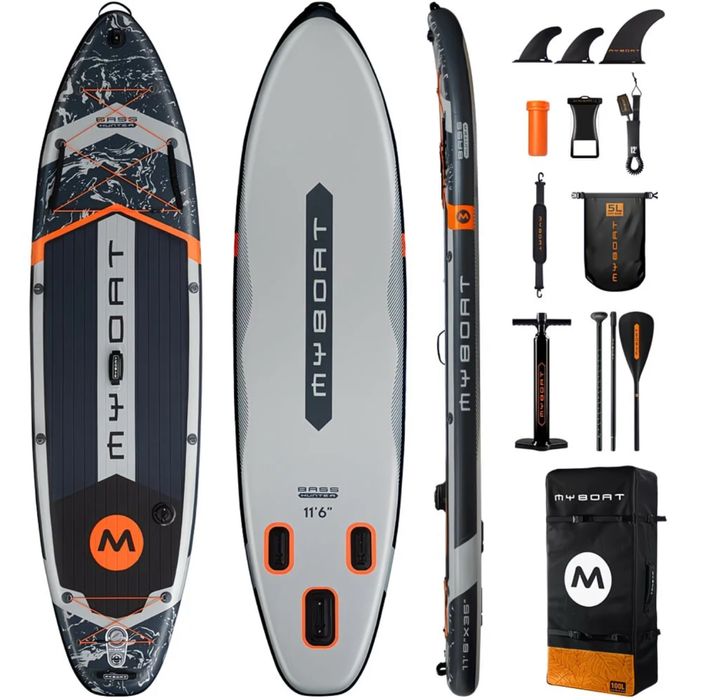 Сап (supboard) Bass Hunter My boat