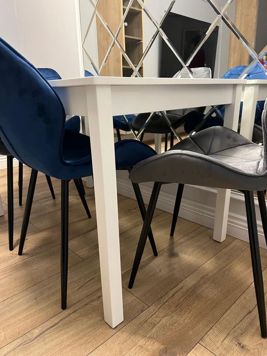 Masa din lemn si mdf pentru bucatarie-living