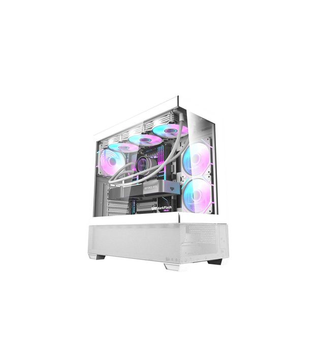 ' Корпус для ПК darkFlash DS900 AIR WHITE (ATX, Без вентиляторов)