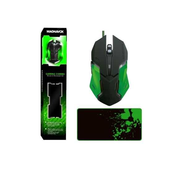 Гейминг комплект. Мишка LEMEC Gaming Duo PRO 2.0 + XXL подложка