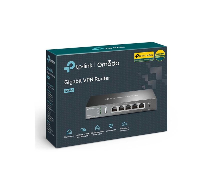 | Маршрутизатор TP-Link Omada ER605 (V2)
