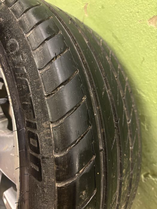 Шина + титановые диски