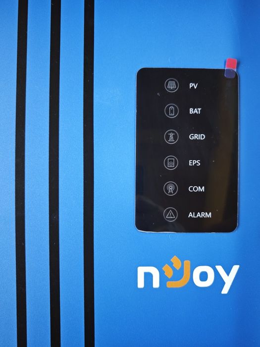 Invertor Solar Hibrid nJoy Ascet LV 5K – 5 kW, Monofazat, Off-Grid/On-Grid