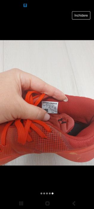 Adidasi Under Armour Micro