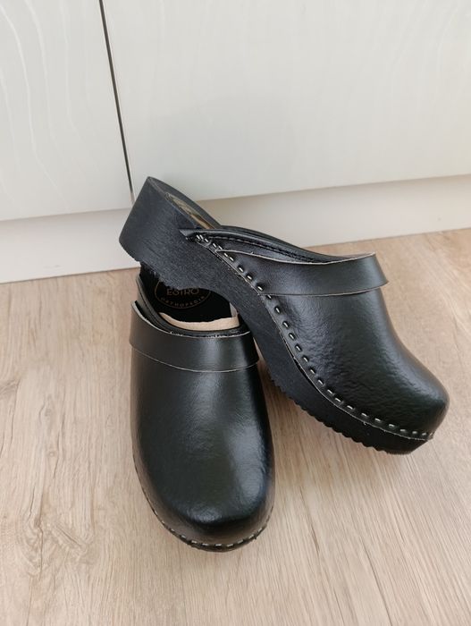 Сабо естествена кожа