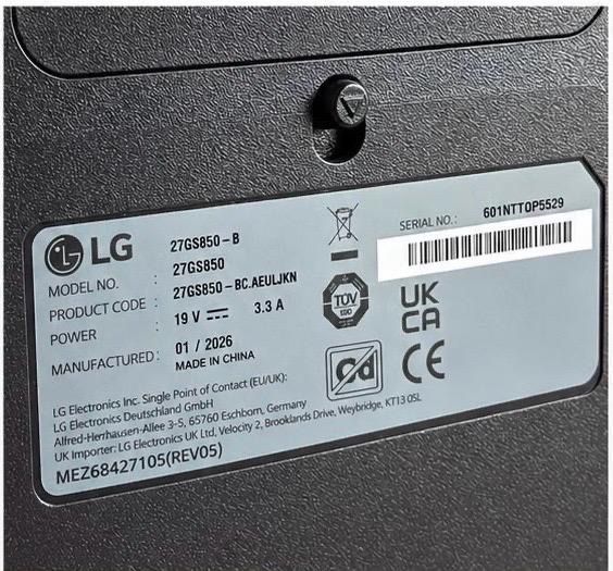 Monitor Gaming LG UltraGear 27” | 2K QHD | Nano IPS | 200Hz | 1ms