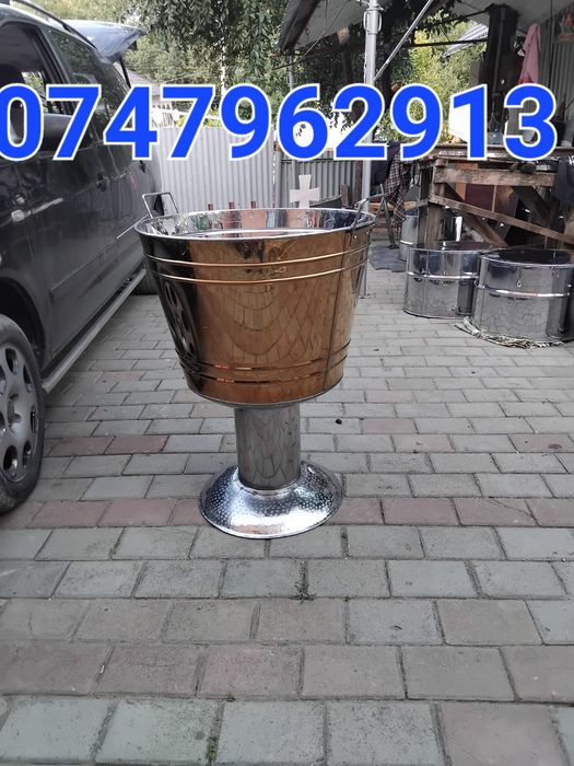 Vand cristelnite pentru botez di inox 
Auriu sau alb lucios avem toate