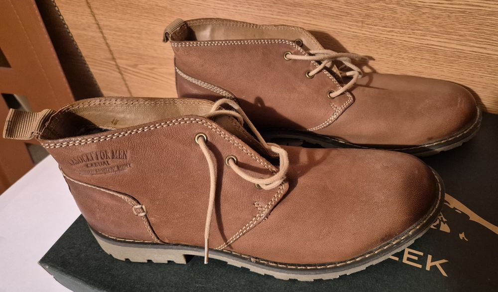 Ghete piele naturală Lasocki for men casual M43