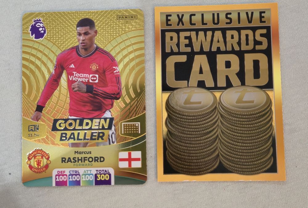 Cartonas Rashford gold