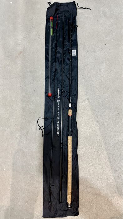 Combo feeder Lanseta Daiwa Ninja X 3,60 150g + Okuma custom black 5500