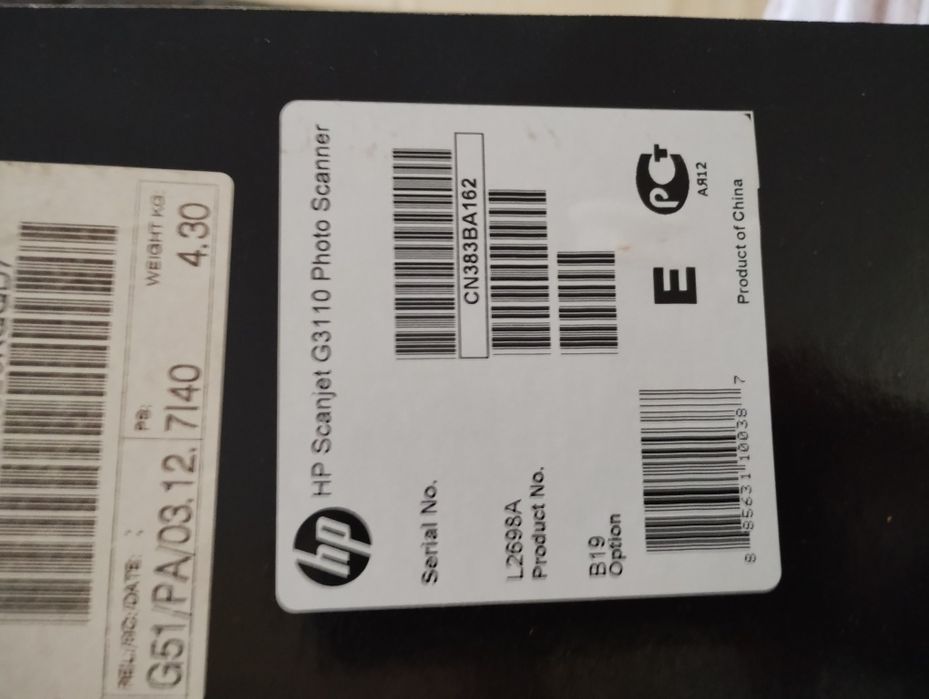 Скенер hewlett packard