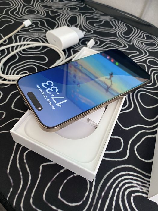 Iphone 16 pro max desert titanium 256GB